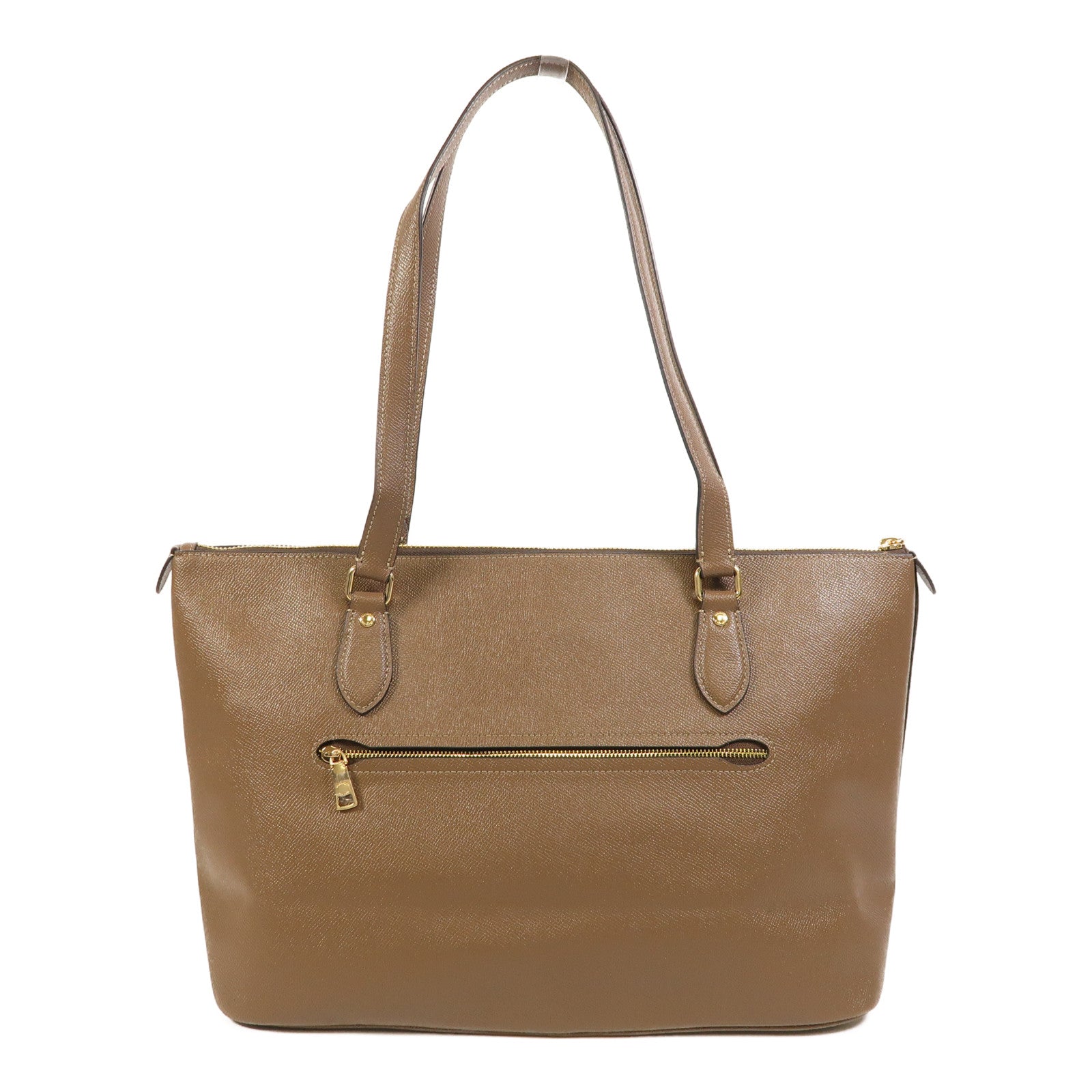 COACH 牛皮皮革Gallery Tote Bag金扣肩背袋