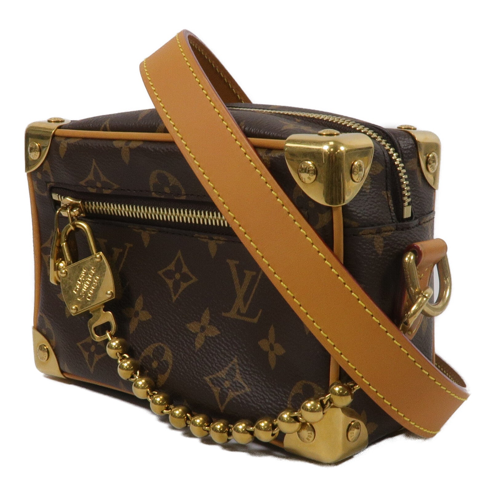 LOUIS VUITTON Monogram Mini Soft Trunk肩背袋