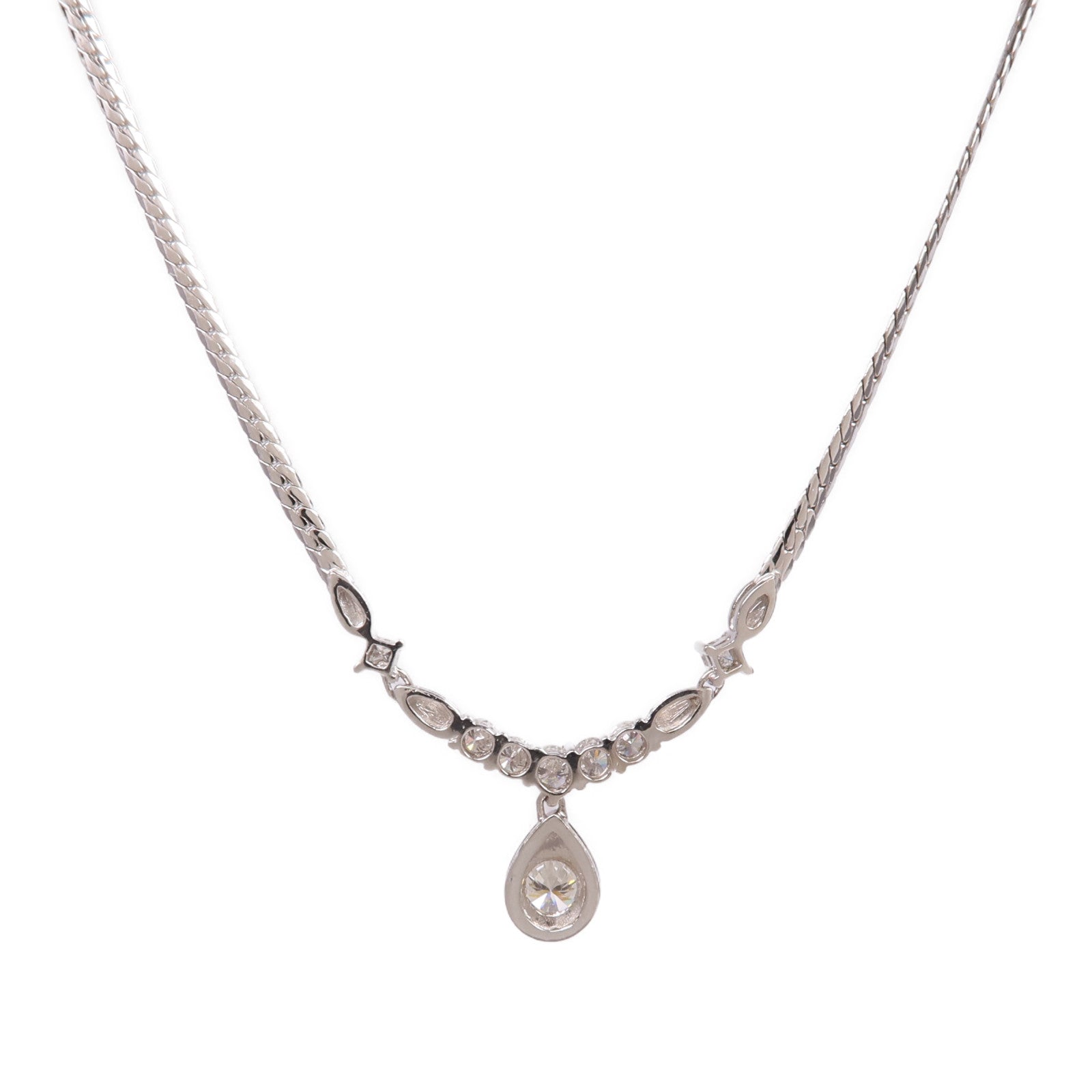JEWELRY 【激減優惠】18K白金Diamond Necklace鑽石項鍊