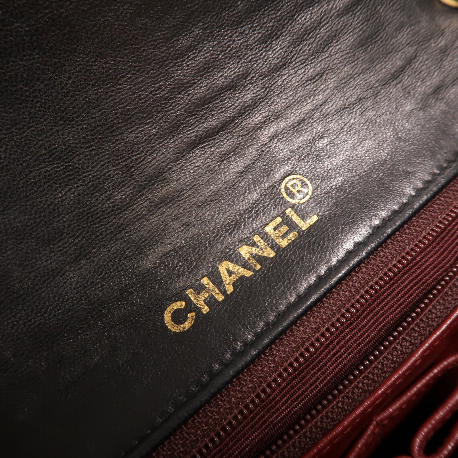 CHANEL 羊皮皮革Vintage Chain Shoulder肩背袋