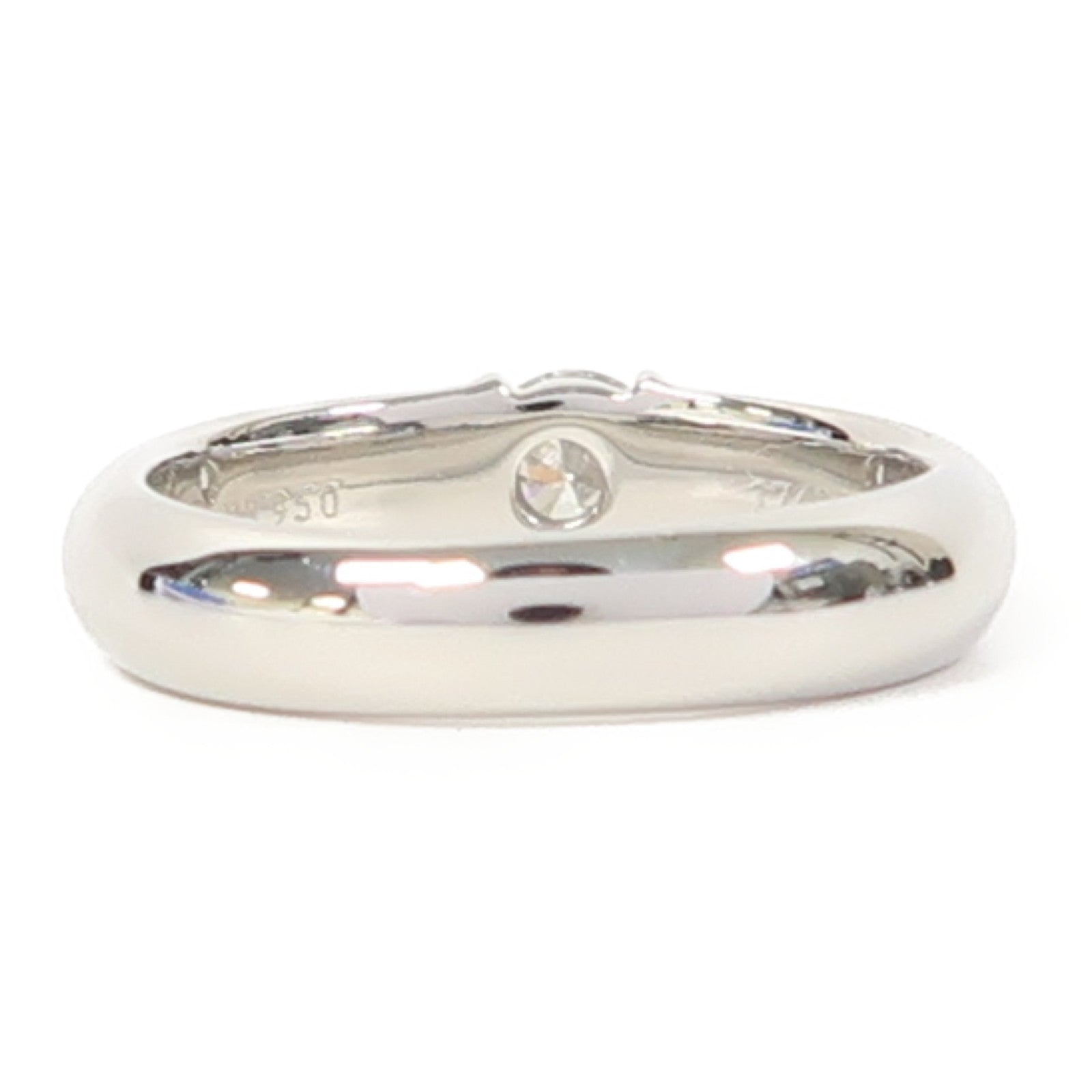 TIFFANY＆CO 【激減優惠】Pt950鉑金Diamond Ring0.29ct鑽石戒指US#4.75