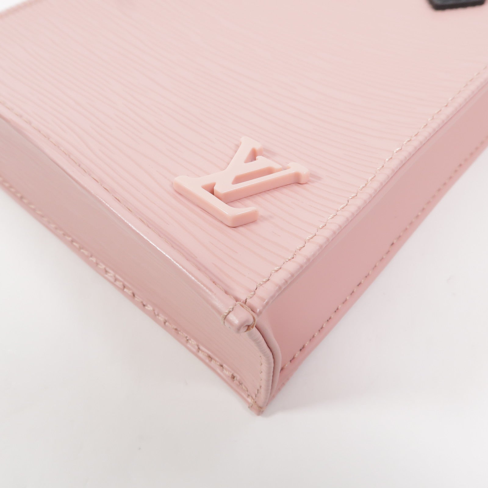 LOUIS VUITTON Epi Petit Sac Plat手挽肩背兩用袋
