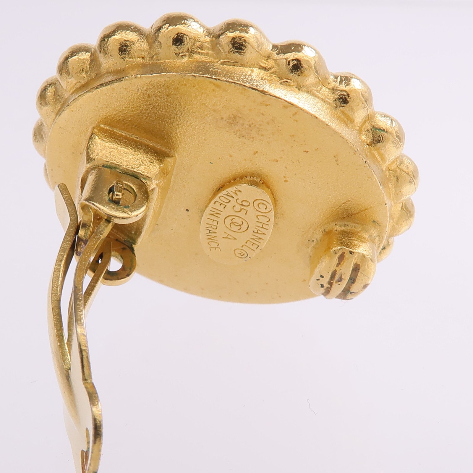CHANEL 金屬Vintage Earrings耳環