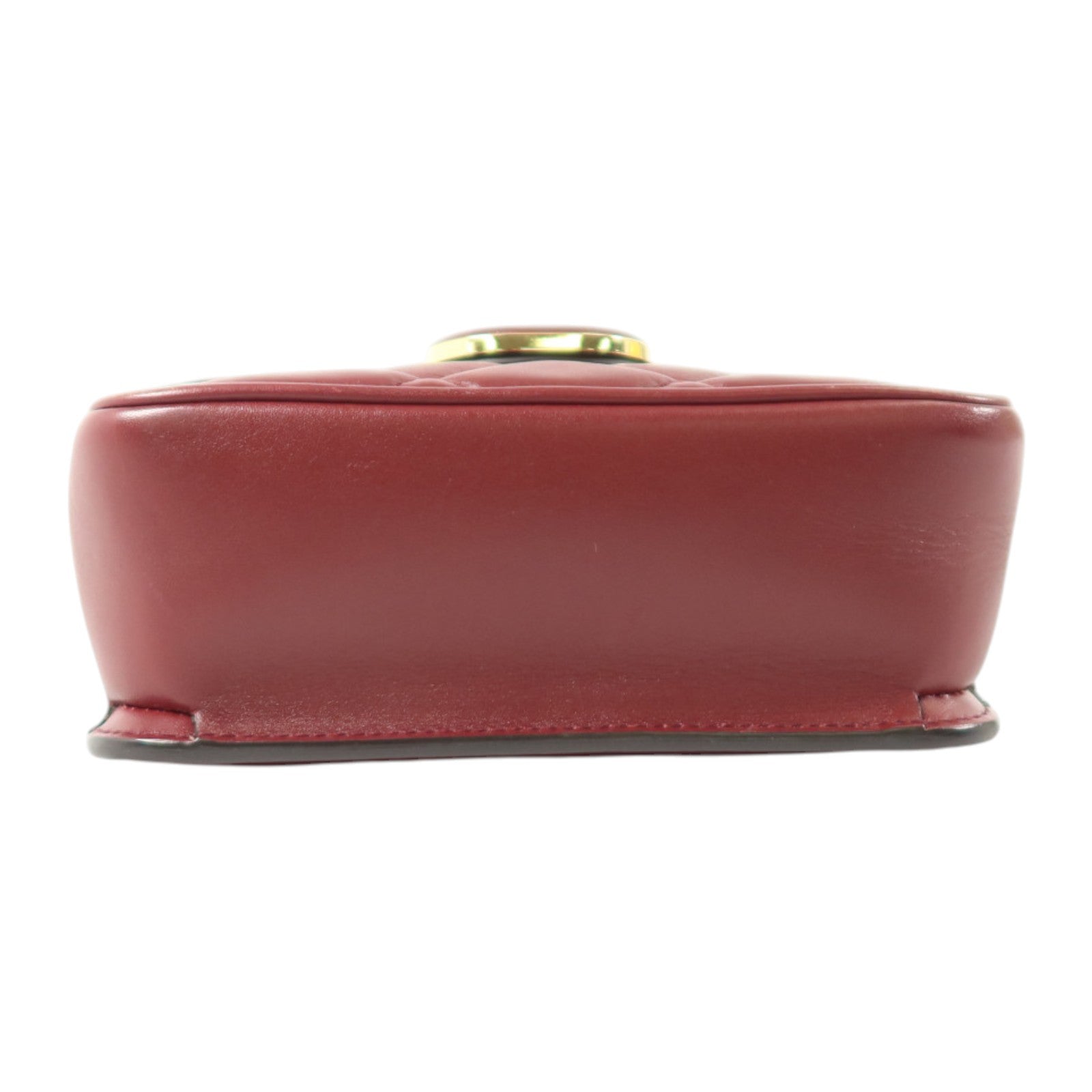 GUCCI 牛皮皮革Decco Mini Chain Shoulder Bag金扣鏈帶肩背袋