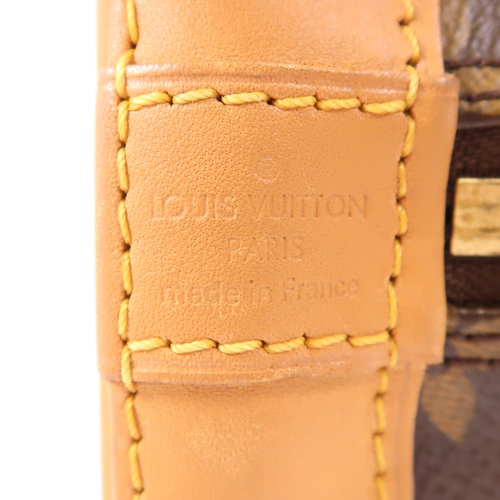 LOUIS VUITTON Monogram Alma BB金扣手挽肩背兩用袋