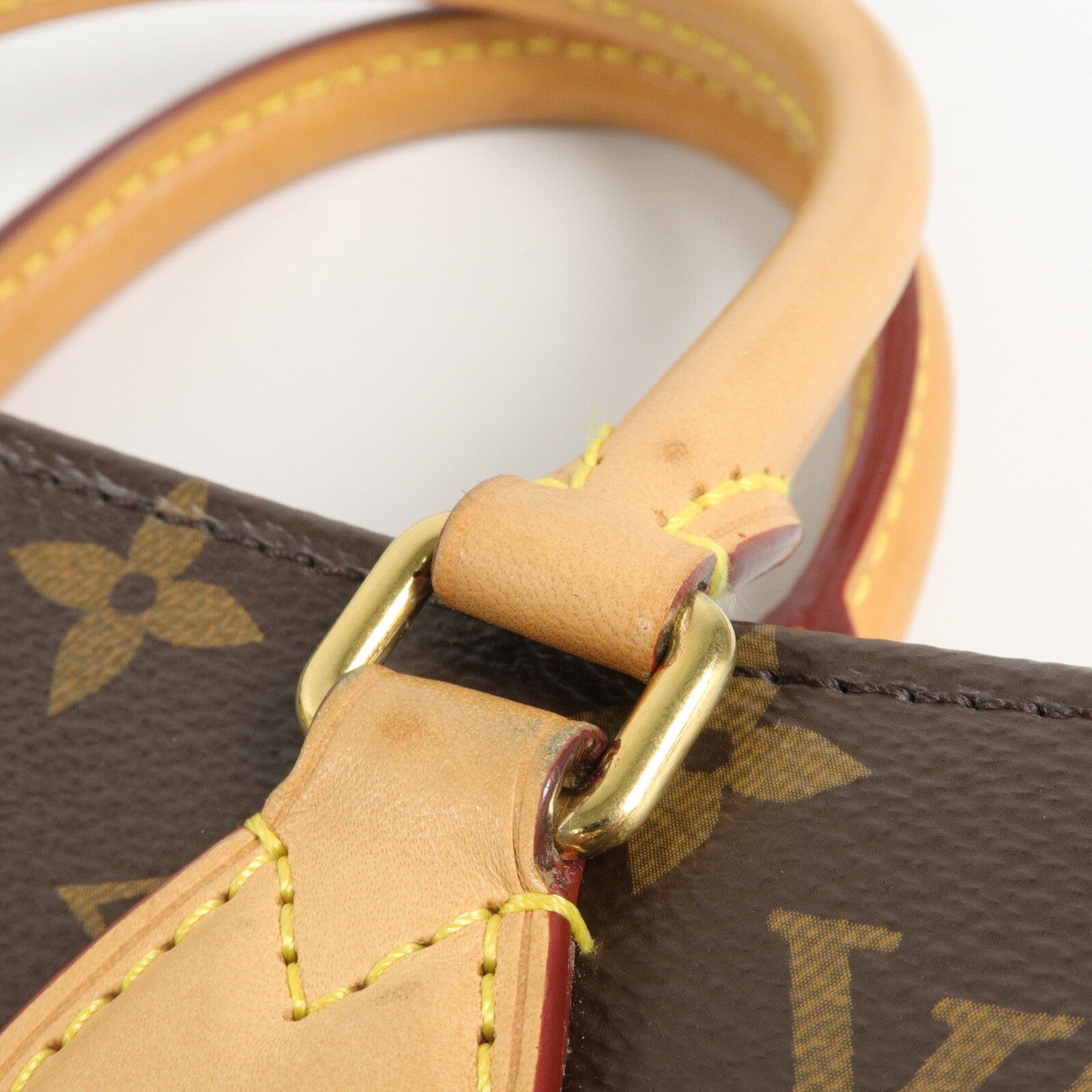 LOUIS VUITTON Monogram Sac Plat BB手挽肩背兩用袋