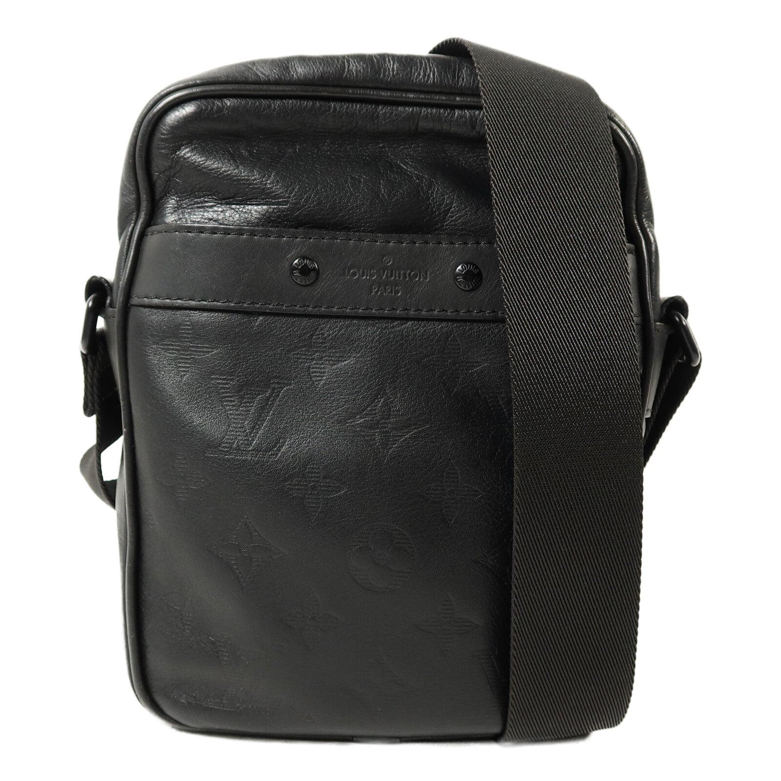 LOUIS VUITTON Monogram Shadow Danube PM肩背袋