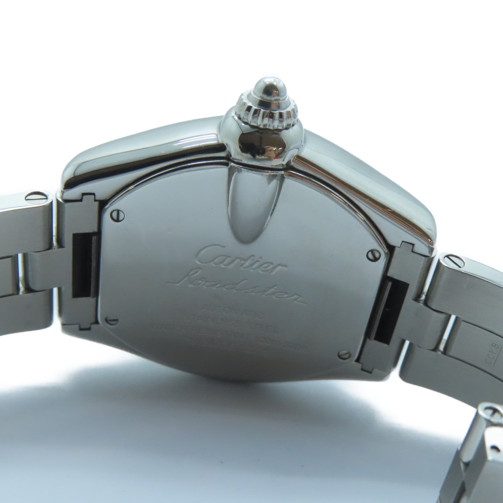 CARTIER 【激減優惠】Roadstar不鏽鋼手錶自動機芯銀色