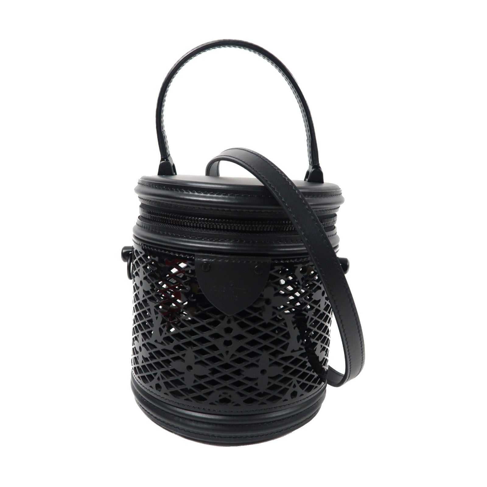 LOUIS VUITTON 【激減優惠】Monogram Lace Cannes手挽肩背兩用袋黑色