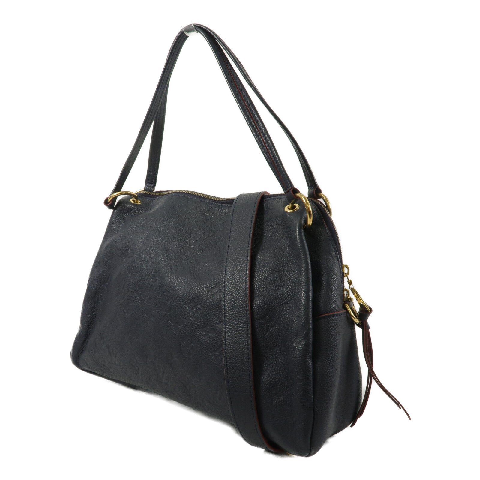 LOUIS VUITTON Monogram Empreinte Ponthieu PM手挽肩背兩用袋