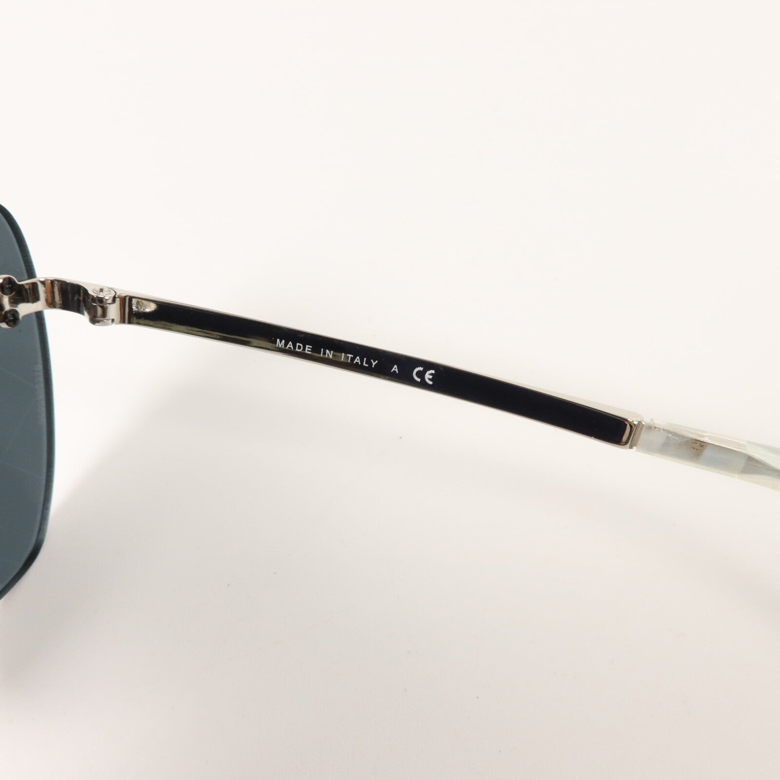 CHANEL PVC/金屬Runway Shield Sunglass太陽眼鏡