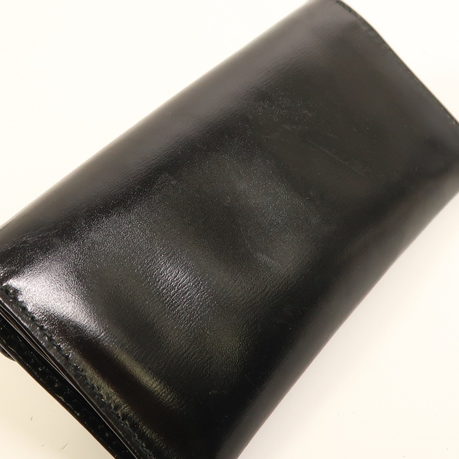 GUCCI 皮革Coin Case Purse金扣零錢包