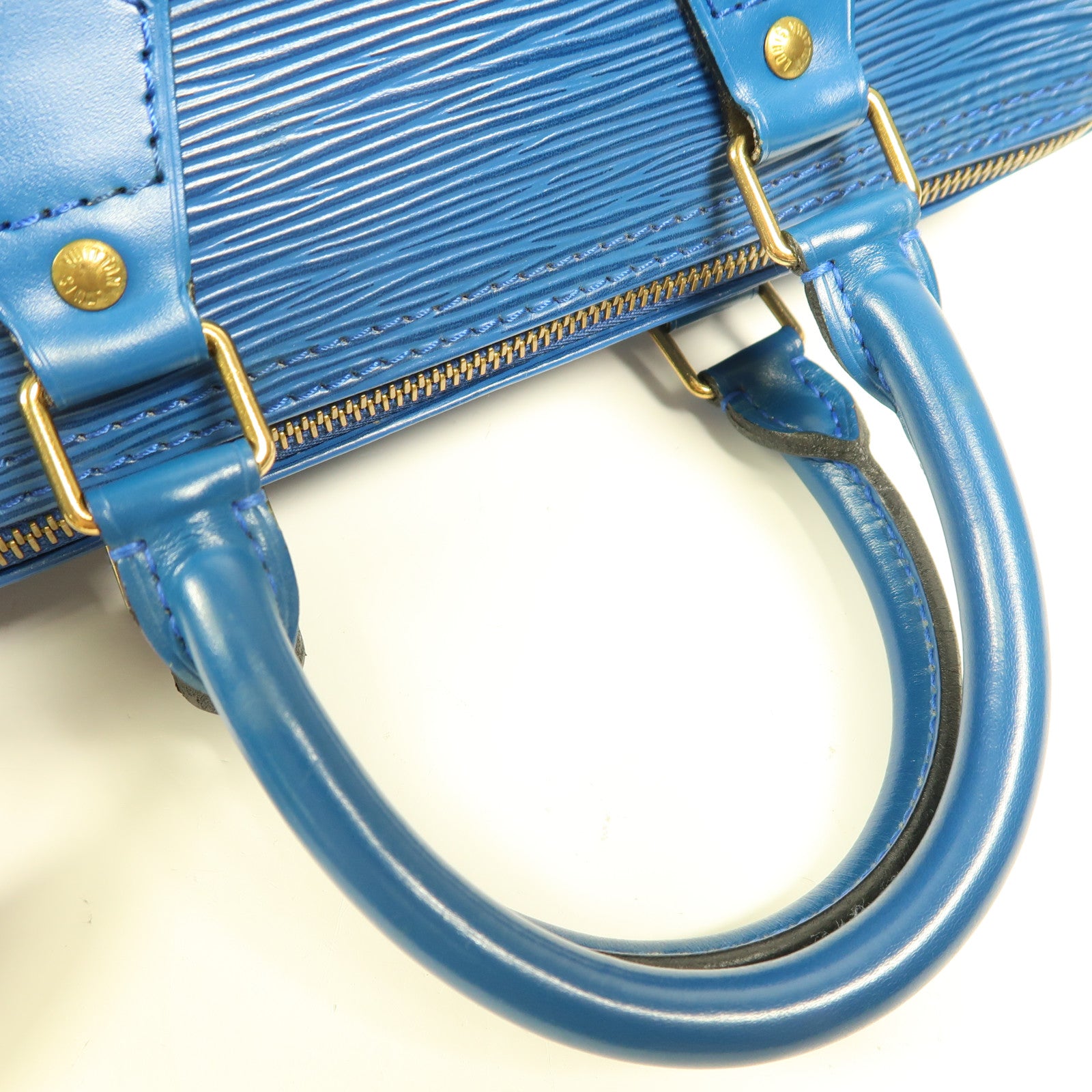 LOUIS VUITTON Epi Speedy 25金扣手挽袋