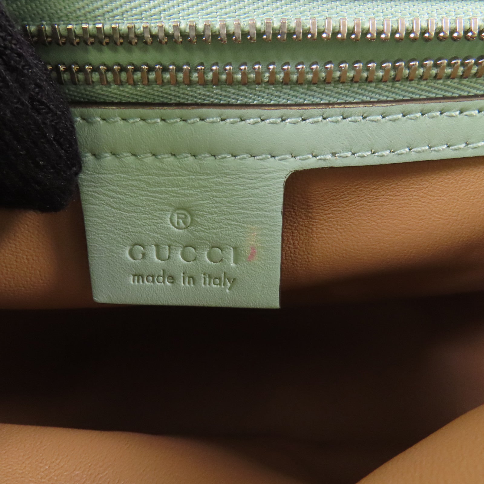 GUCCI 蛇皮皮革GG Marmont銀扣鏈帶手挽肩背兩用袋