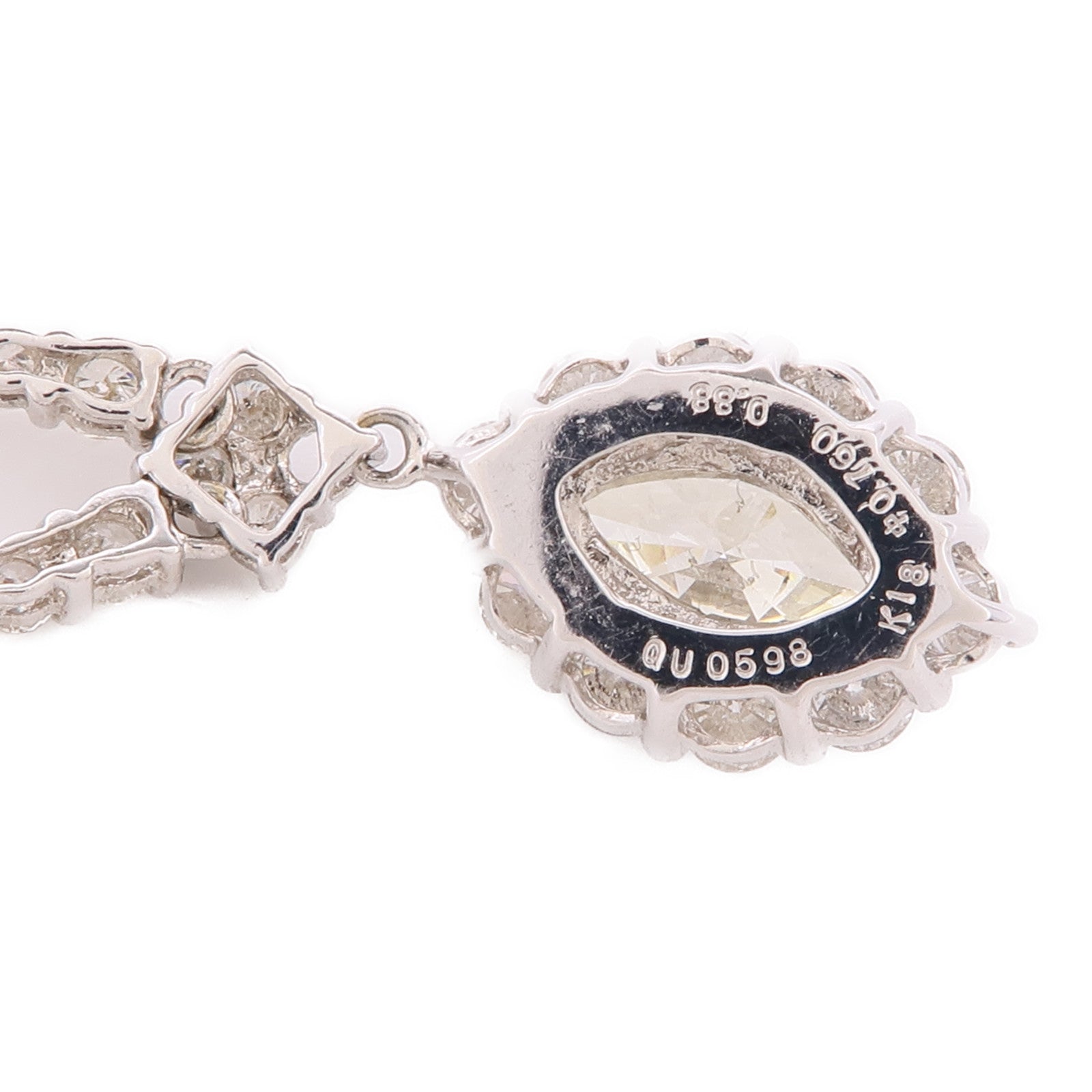 JEWELRY 【激減優惠】18K/14K白金Diamond Necklace鑽石項鍊