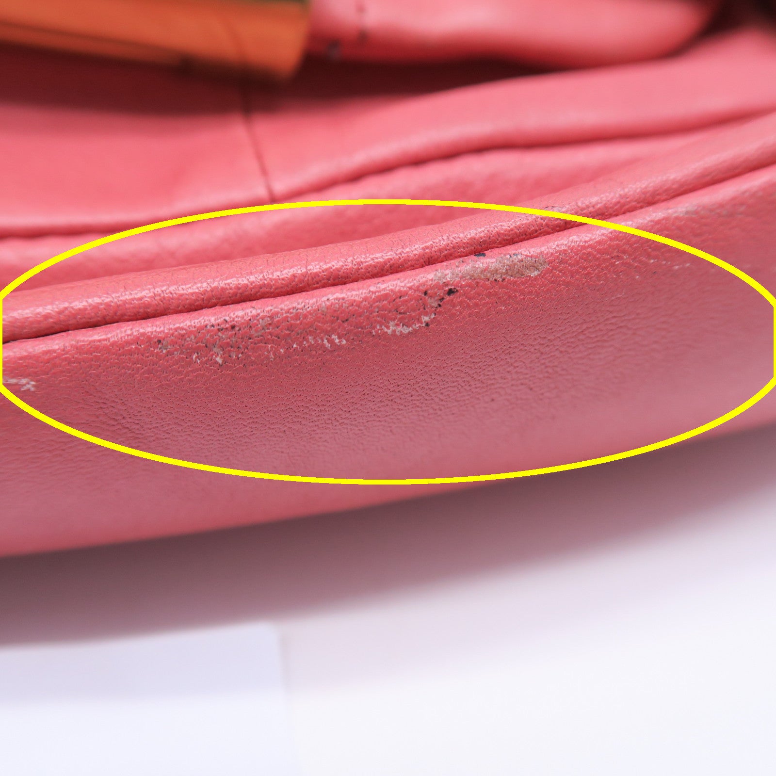 COACH 【激減優惠】牛皮皮革Hand Bag金扣手挽肩背兩用袋粉紅色
