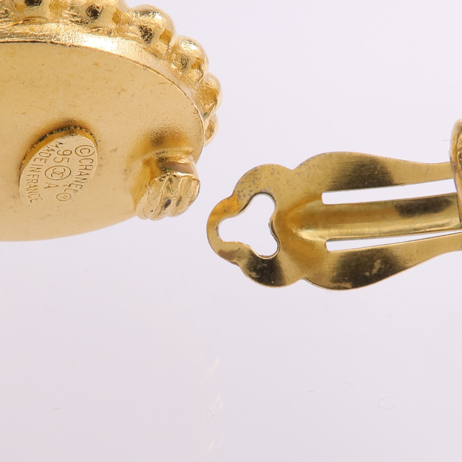 CHANEL 金屬Vintage Earrings耳環