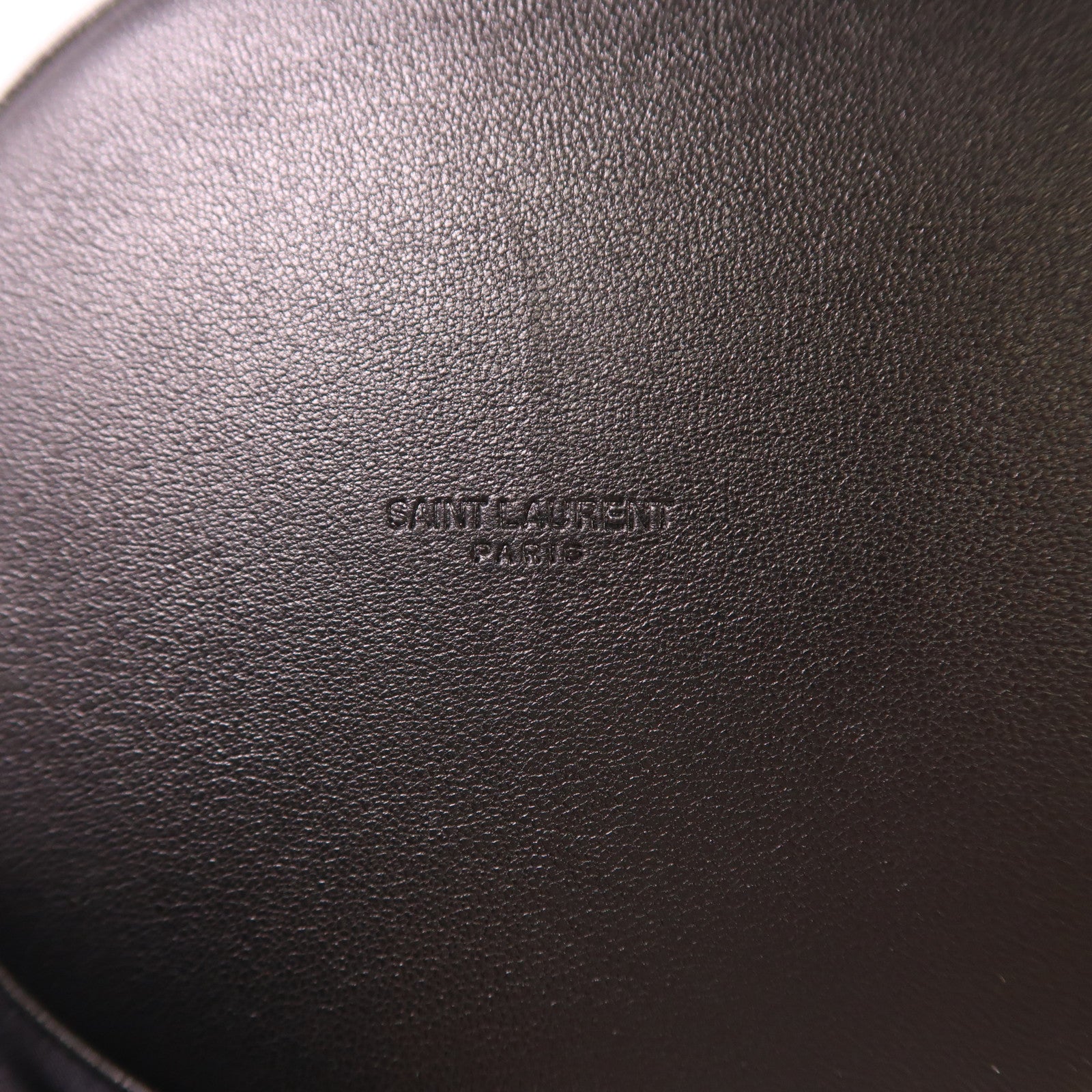 SAINT LAURENT 牛皮皮革GABY Bucket Bag金扣手挽肩背兩用袋
