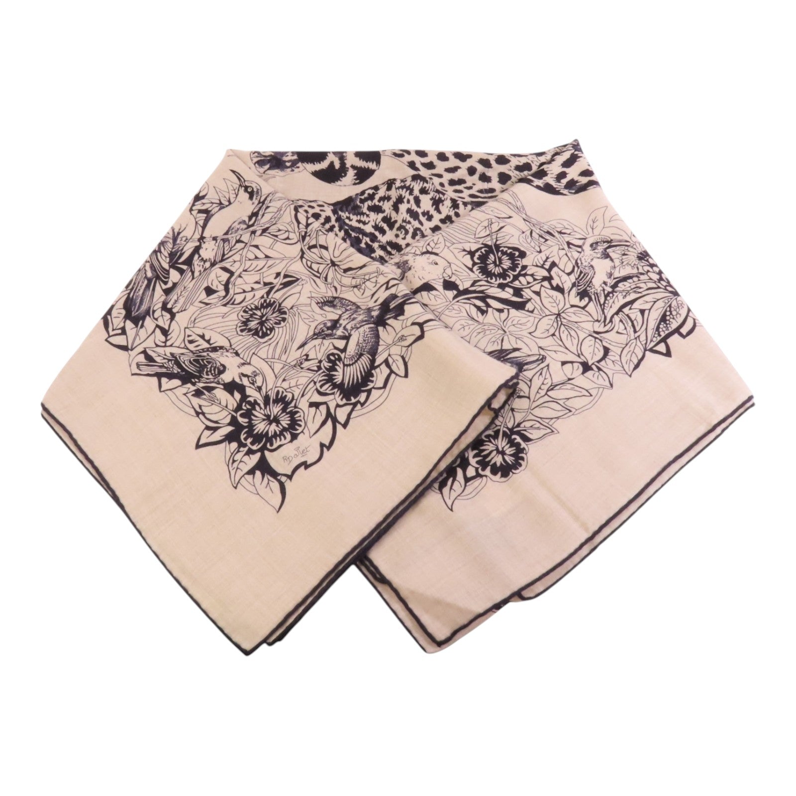 HERMES 羊絨/絲質Scarf絲巾