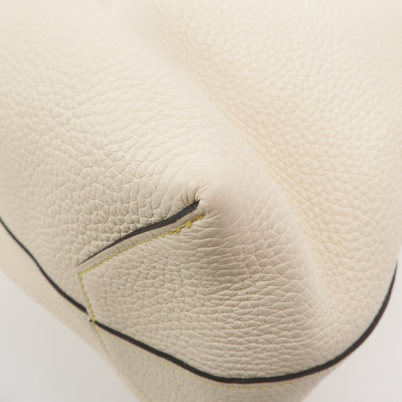 HERMES Togo皮革Cabasellier 46手挽袋Nata/Chai