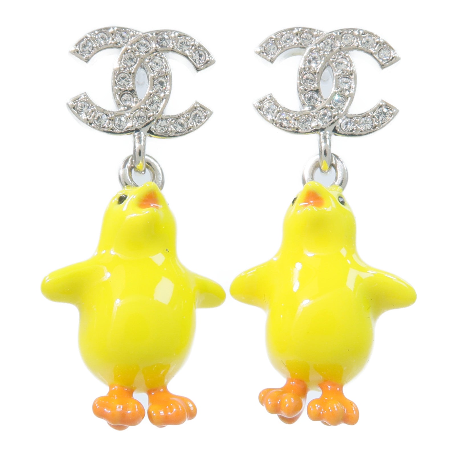 CHANEL PVC/金屬Earrings耳環