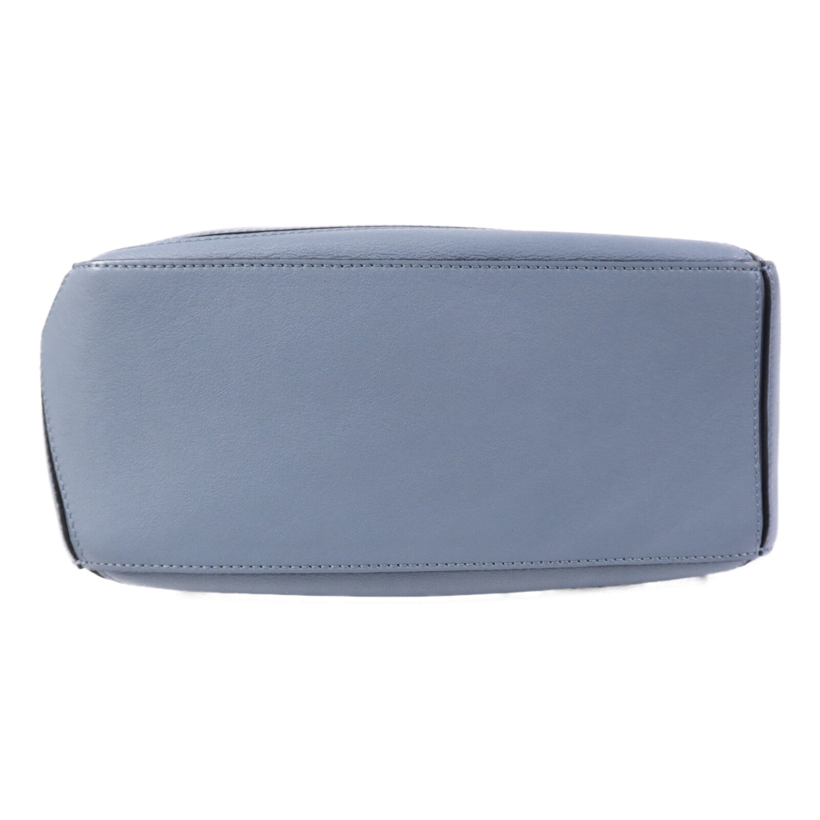 LOEWE 牛皮皮革Puzzzle Small銀扣手挽肩背兩用袋