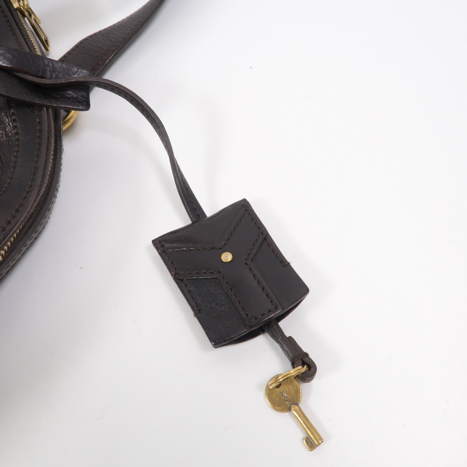 YVES SAINT LAURENT 牛皮皮革Muse Bag手挽袋