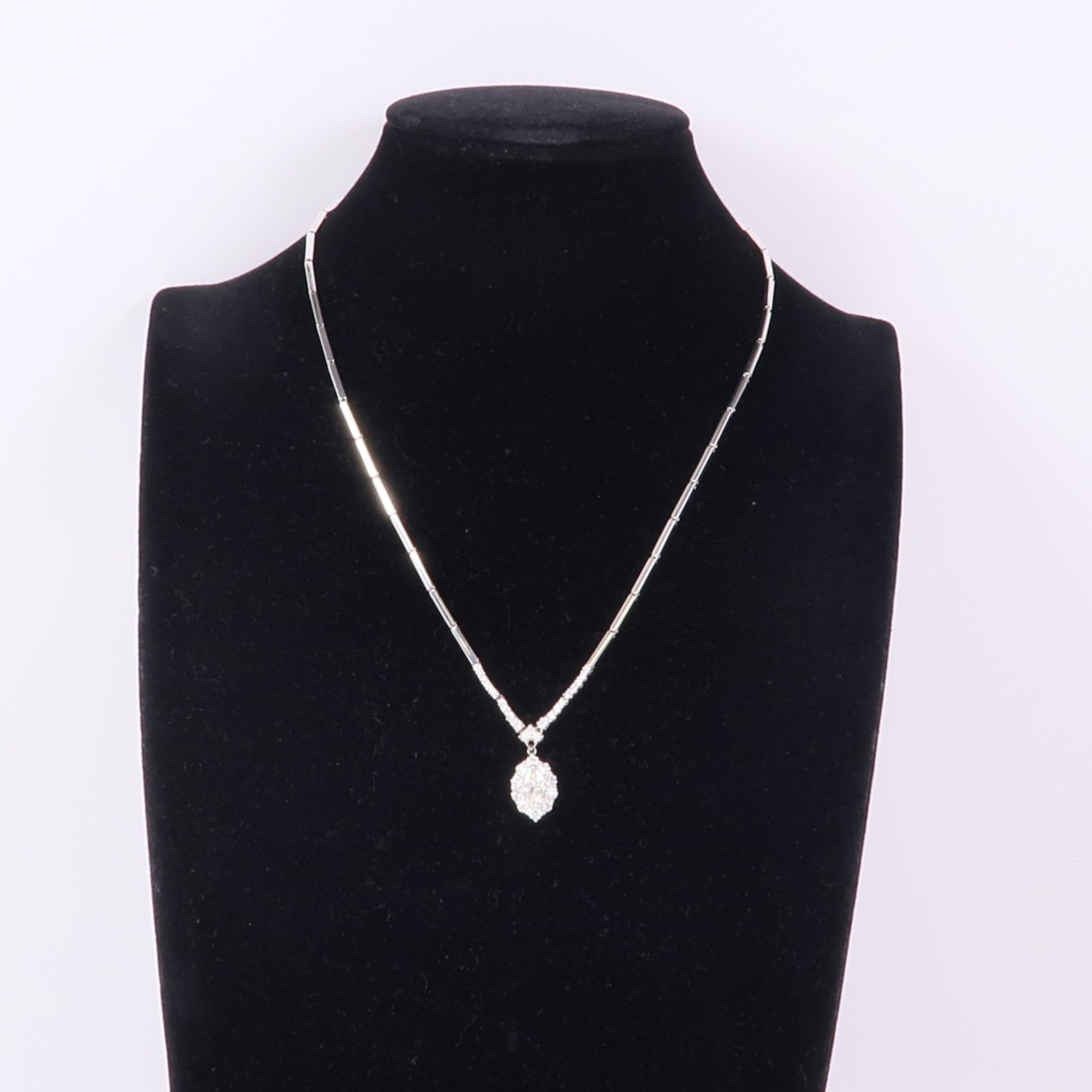JEWELRY 【激減優惠】18K/14K白金Diamond Necklace鑽石項鍊