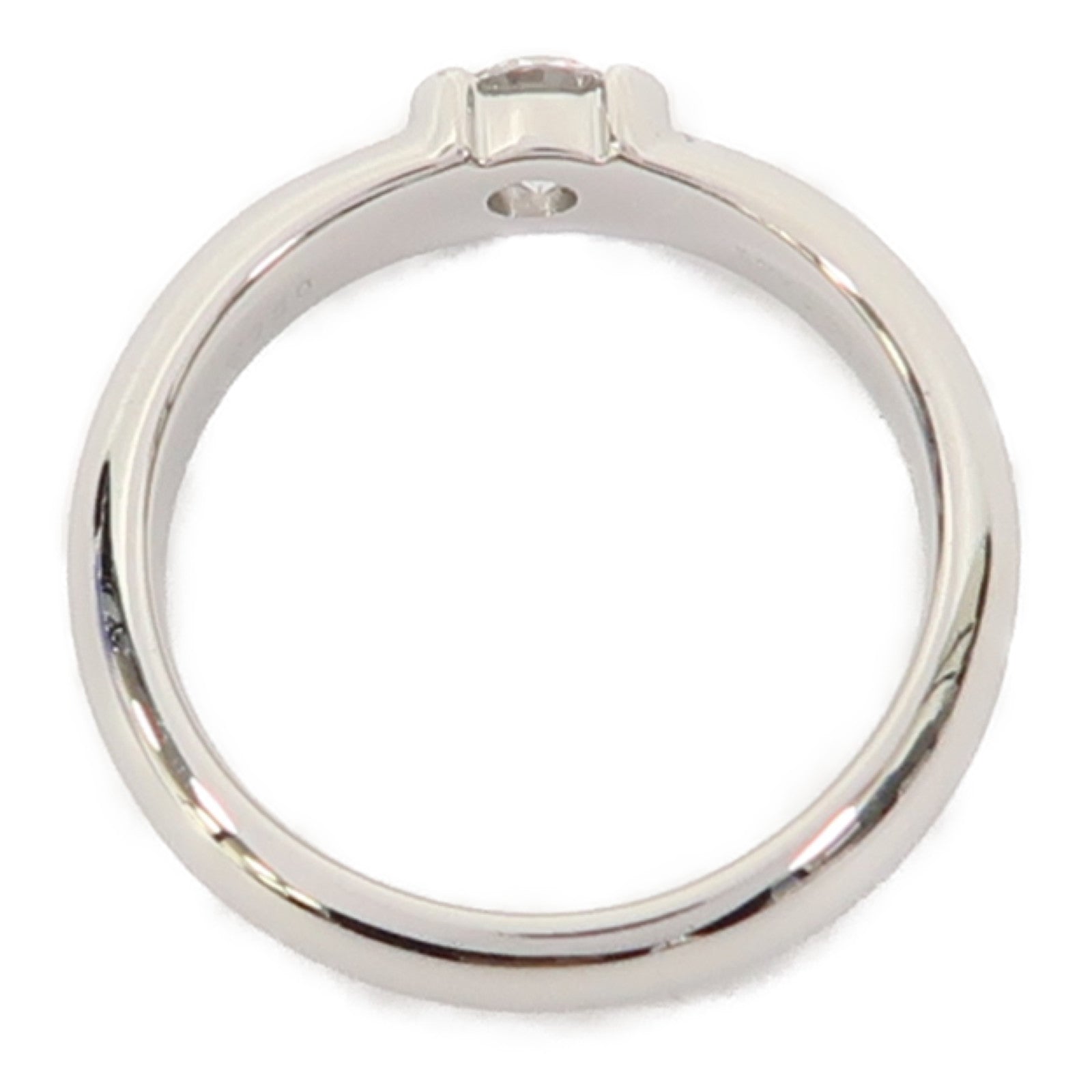 TIFFANY＆CO 【激減優惠】Pt950鉑金Diamond Ring0.29ct鑽石戒指US#4.75