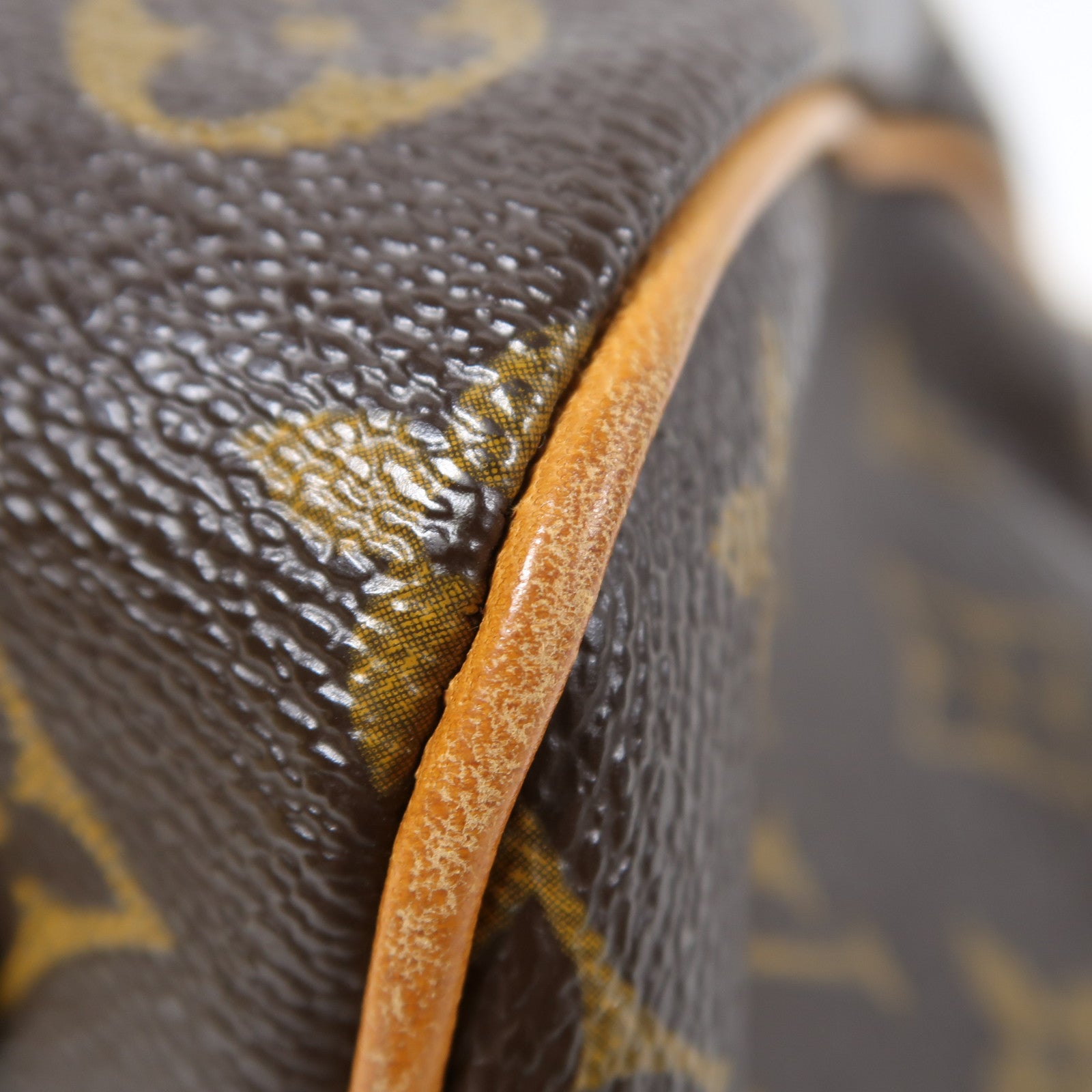 LOUIS VUITTON Monogram Tivoli PM金扣手挽袋啡色