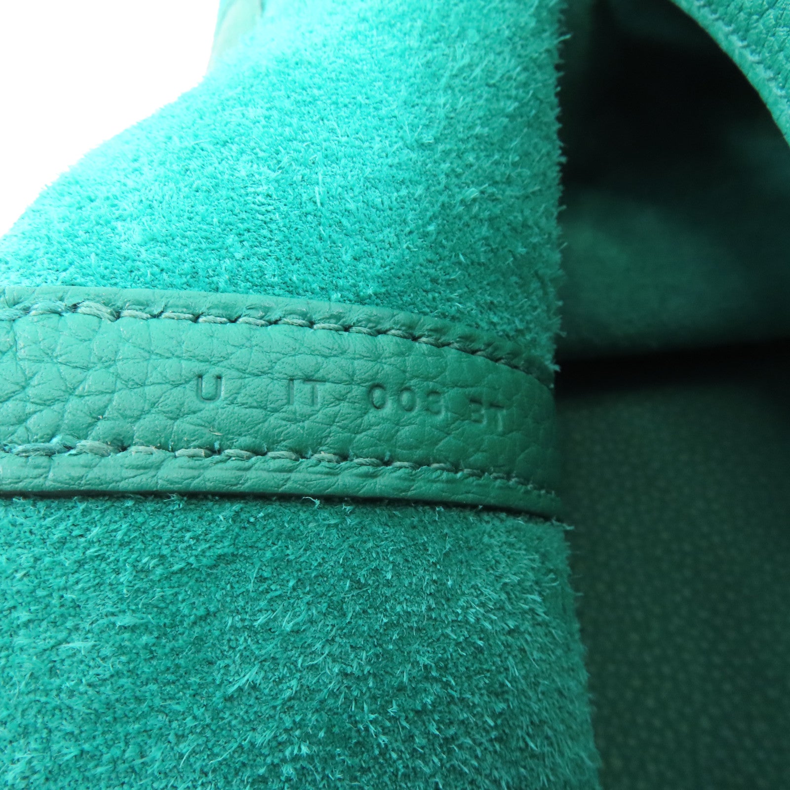 HERMES Clemence皮革Picotin MM金扣手挽袋Vert jade/綠色
