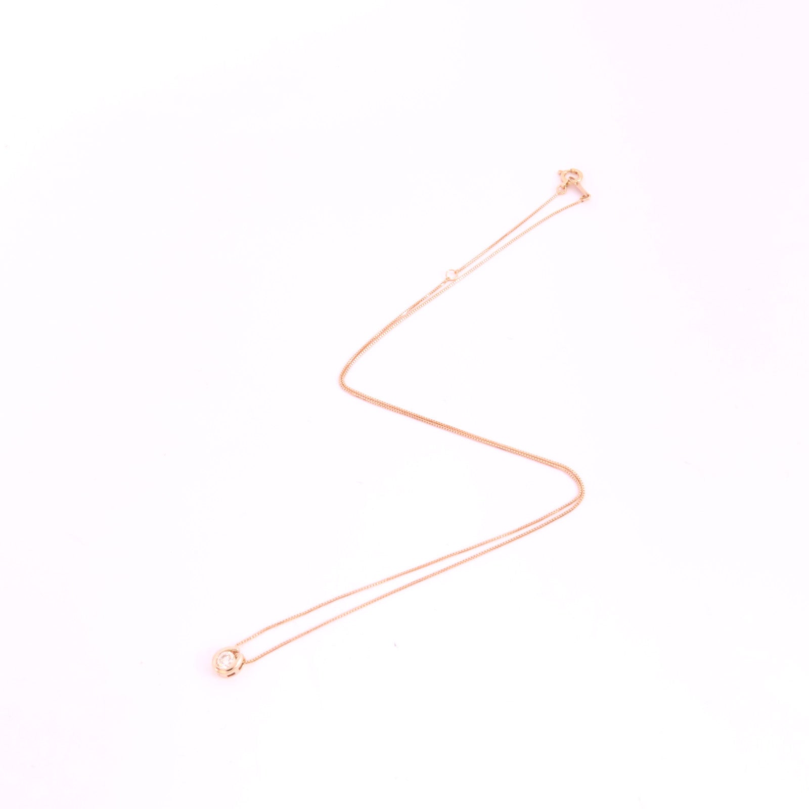 JEWELRY 18K玫瑰金/鑽石Diamond Necklace項鏈