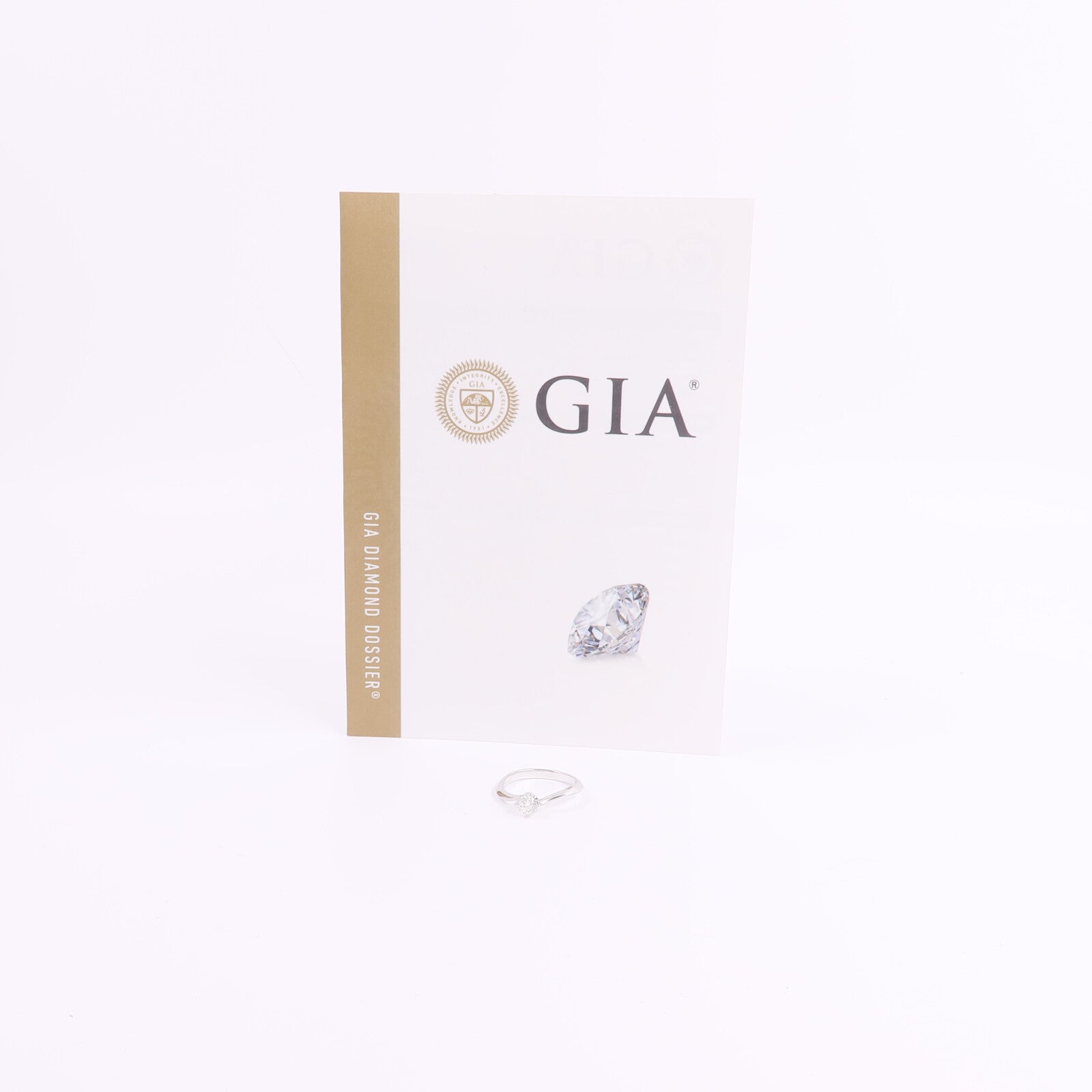 JEWELRY 18K白金Diamond Ring鑽石戒指