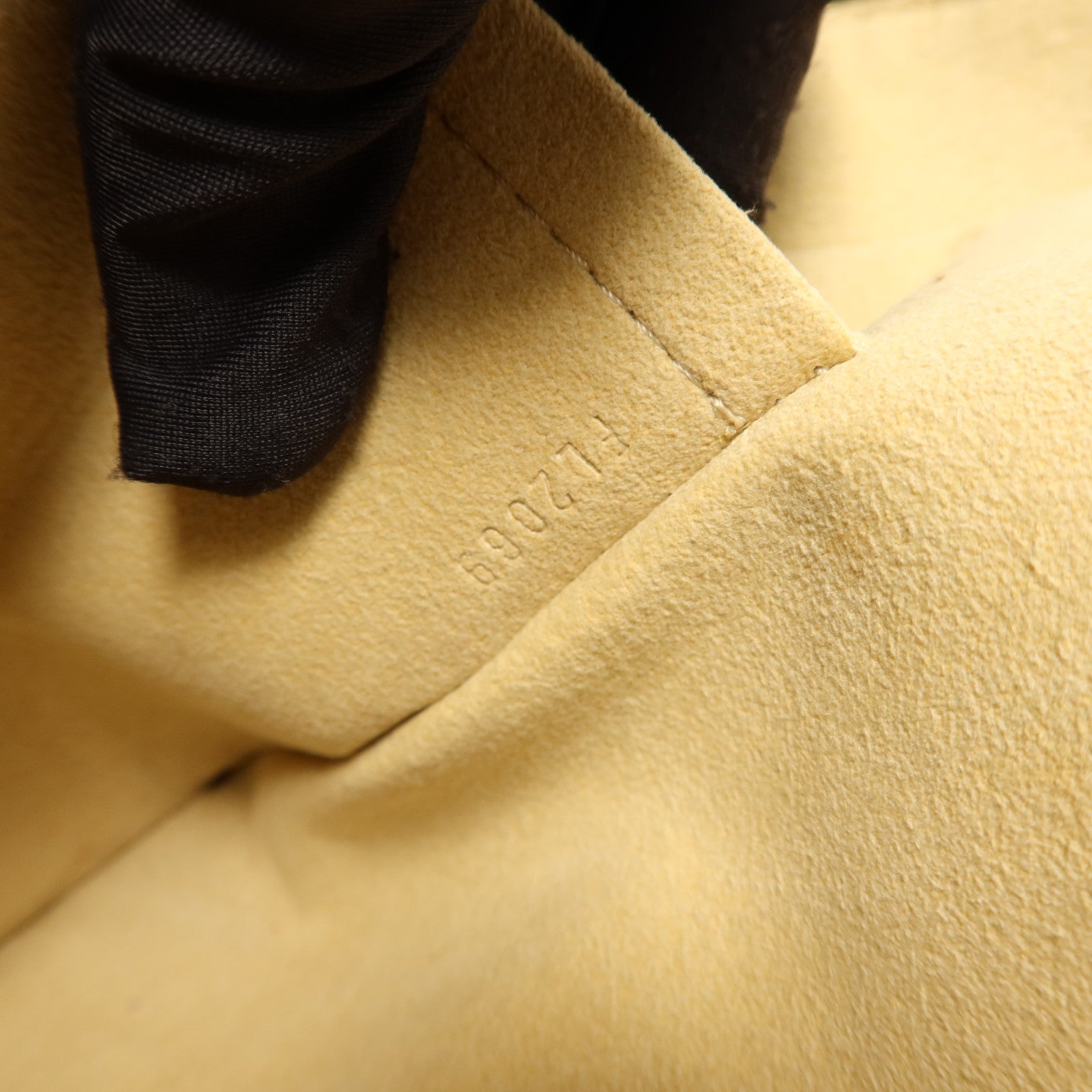 LOUIS VUITTON Monogram Manhattan GM金扣手挽袋棕色