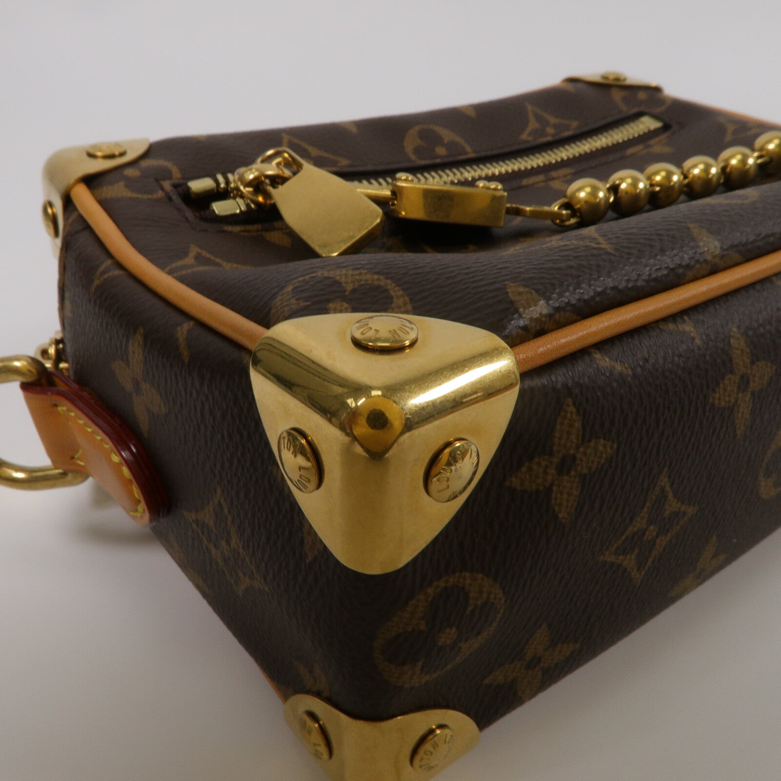 LOUIS VUITTON Monogram Mini Soft Trunk肩背袋