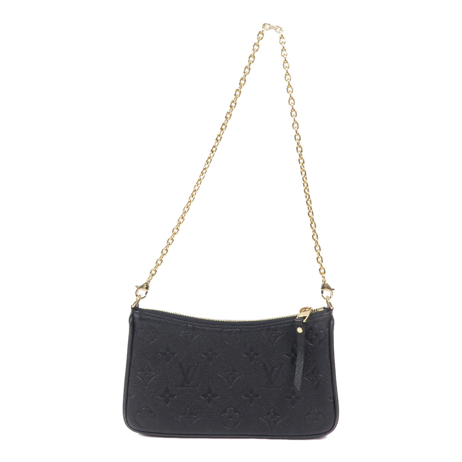 LOUIS VUITTON Monogram Empreinte Easy Pouch On Strap手挽肩背兩用袋