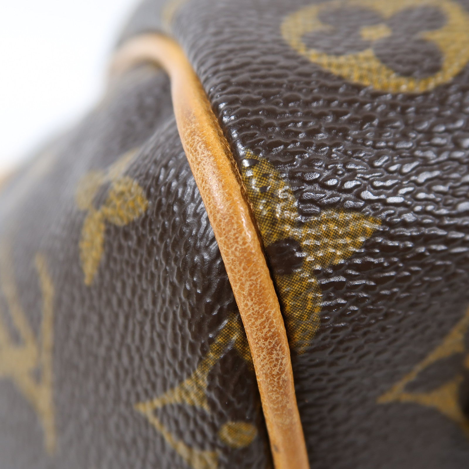 LOUIS VUITTON Monogram Tivoli PM金扣手挽袋啡色