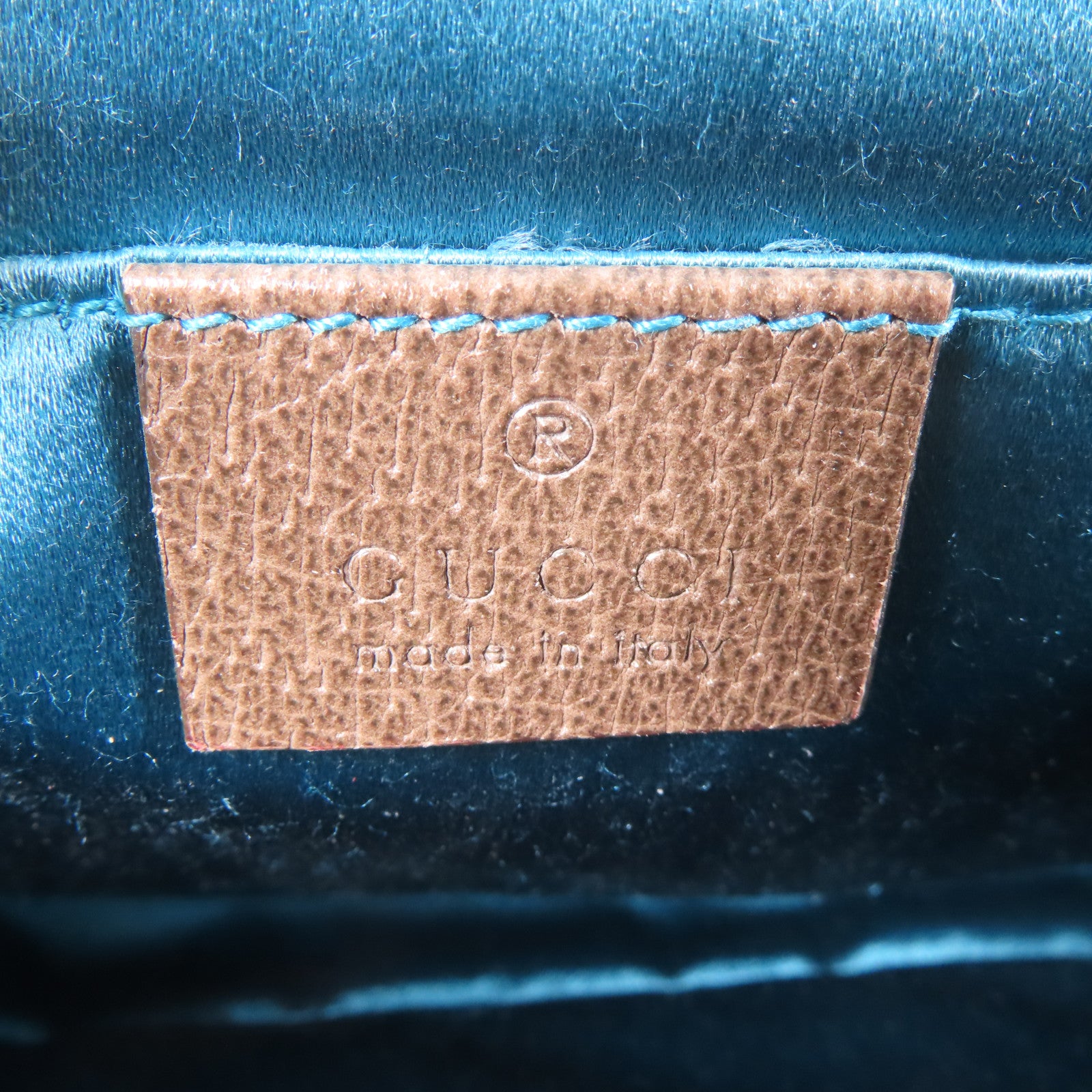 GUCCI 塗層帆布Ophidia Small Shoulder Bag金扣鏈帶肩背袋啡色