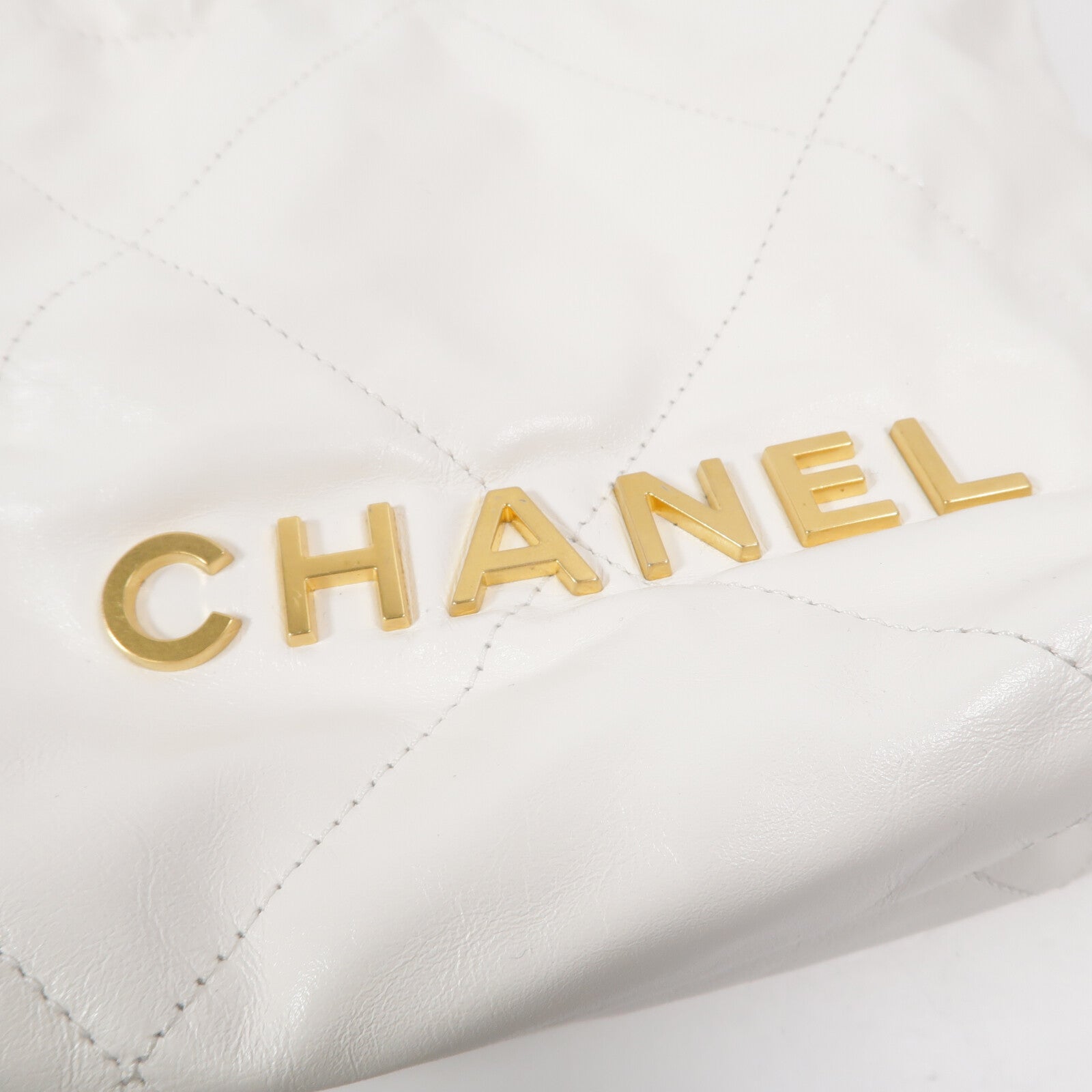 CHANEL 牛皮皮革Chanel 22 Mini鏈帶肩背袋
