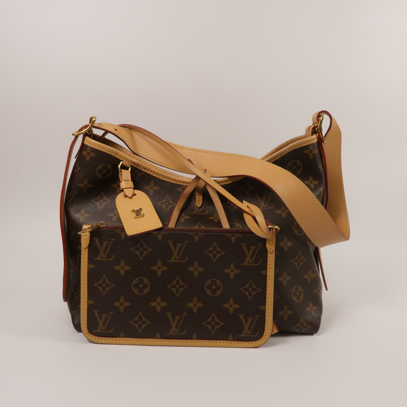LOUIS VUITTON Monogram CarryAll PM肩背袋