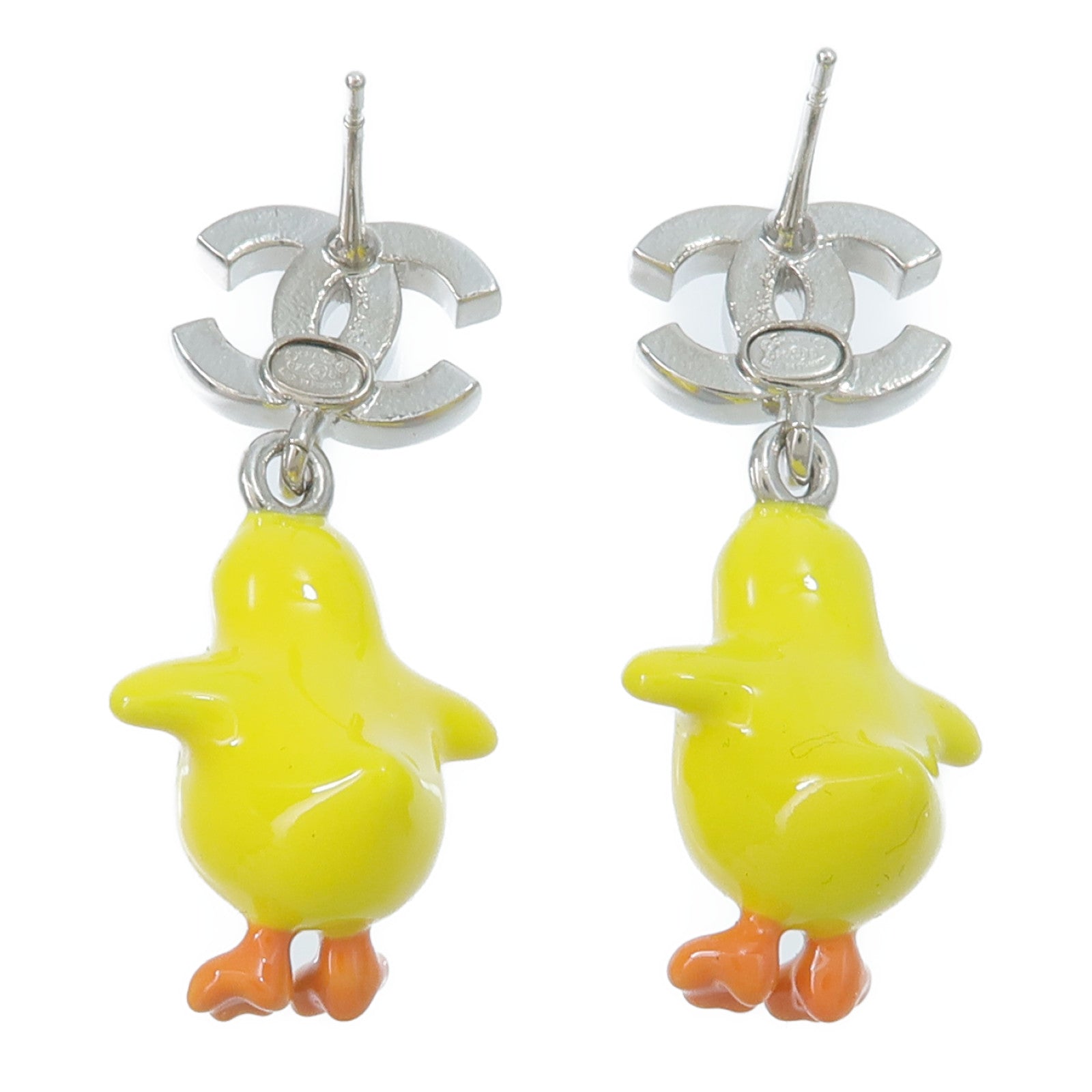 CHANEL PVC/金屬Earrings耳環