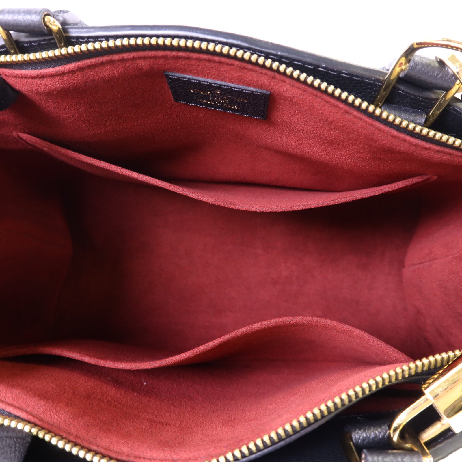 LOUIS VUITTON Monogram Empreinte Petit Palais金扣手挽肩背兩用袋