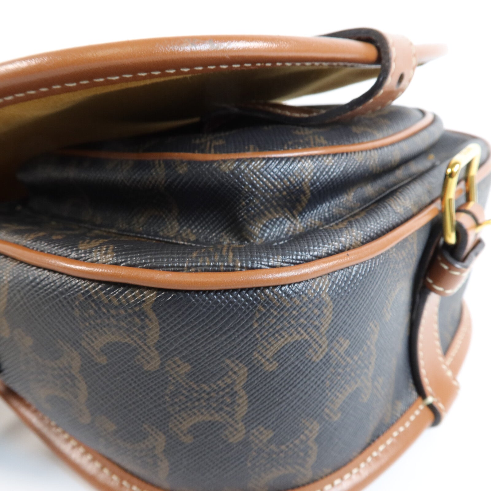 CELINE 塗層帆布Folco Medium肩背袋