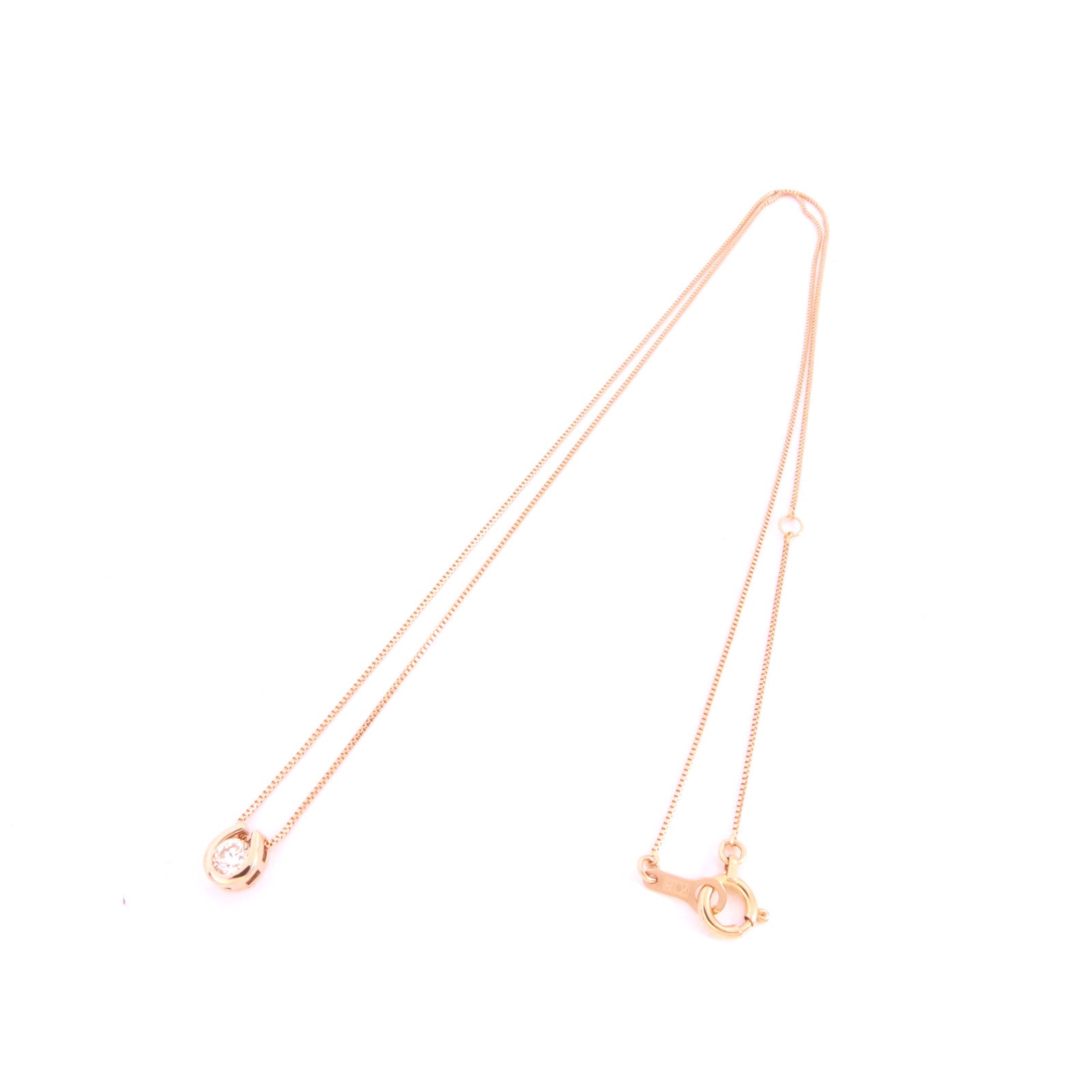 JEWELRY 18K玫瑰金/鑽石Diamond Necklace項鏈