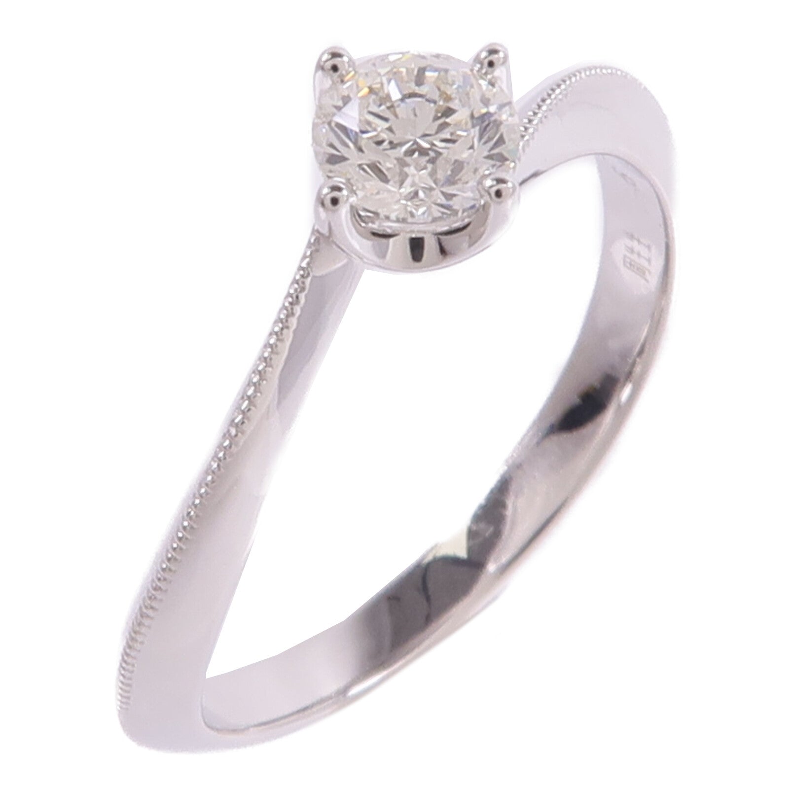JEWELRY 18K白金Diamond Ring鑽石戒指