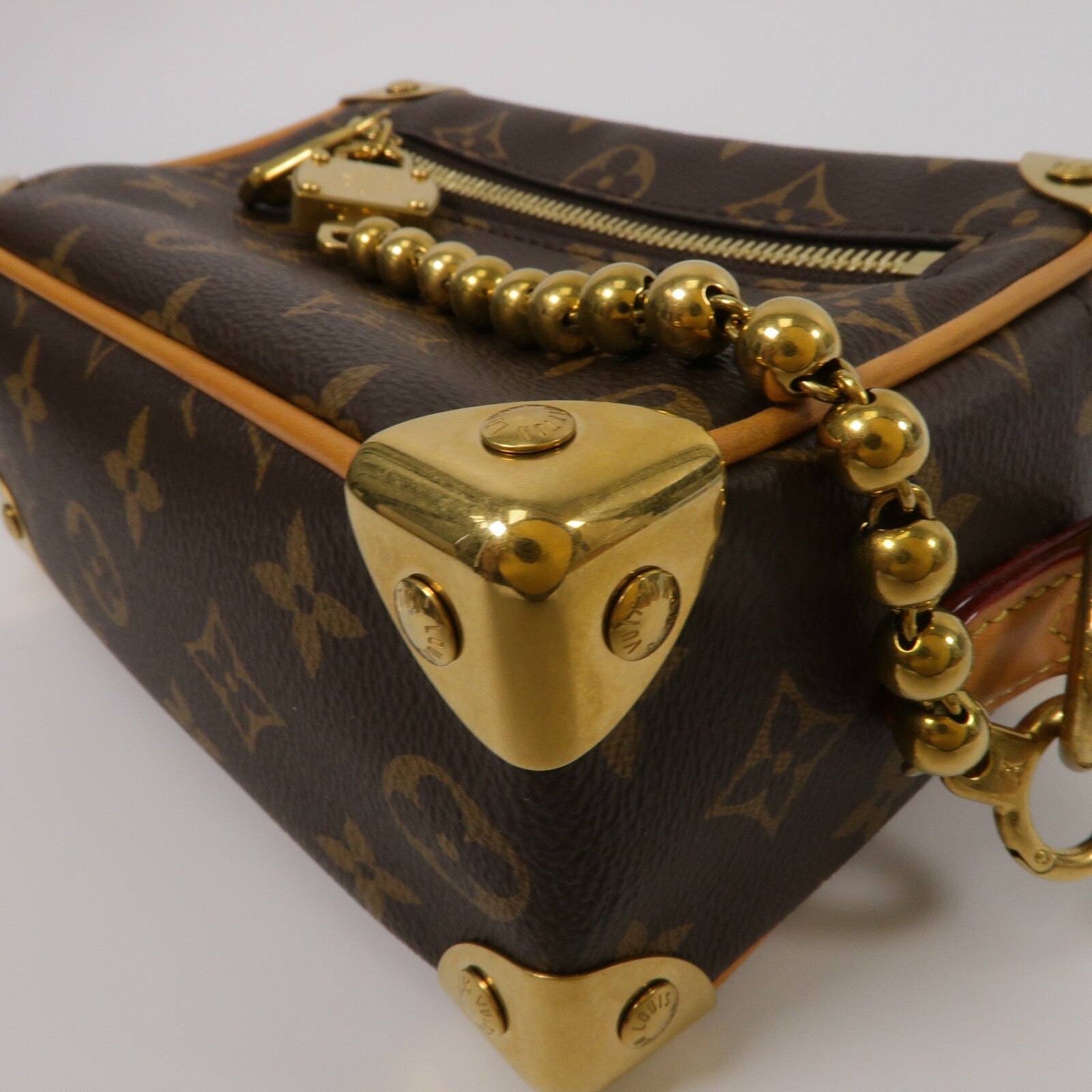 LOUIS VUITTON Monogram Mini Soft Trunk肩背袋