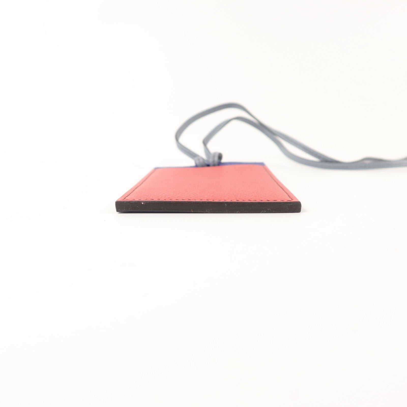 HERMES Epsom皮革Petit H Card Holder With Strap卡片套