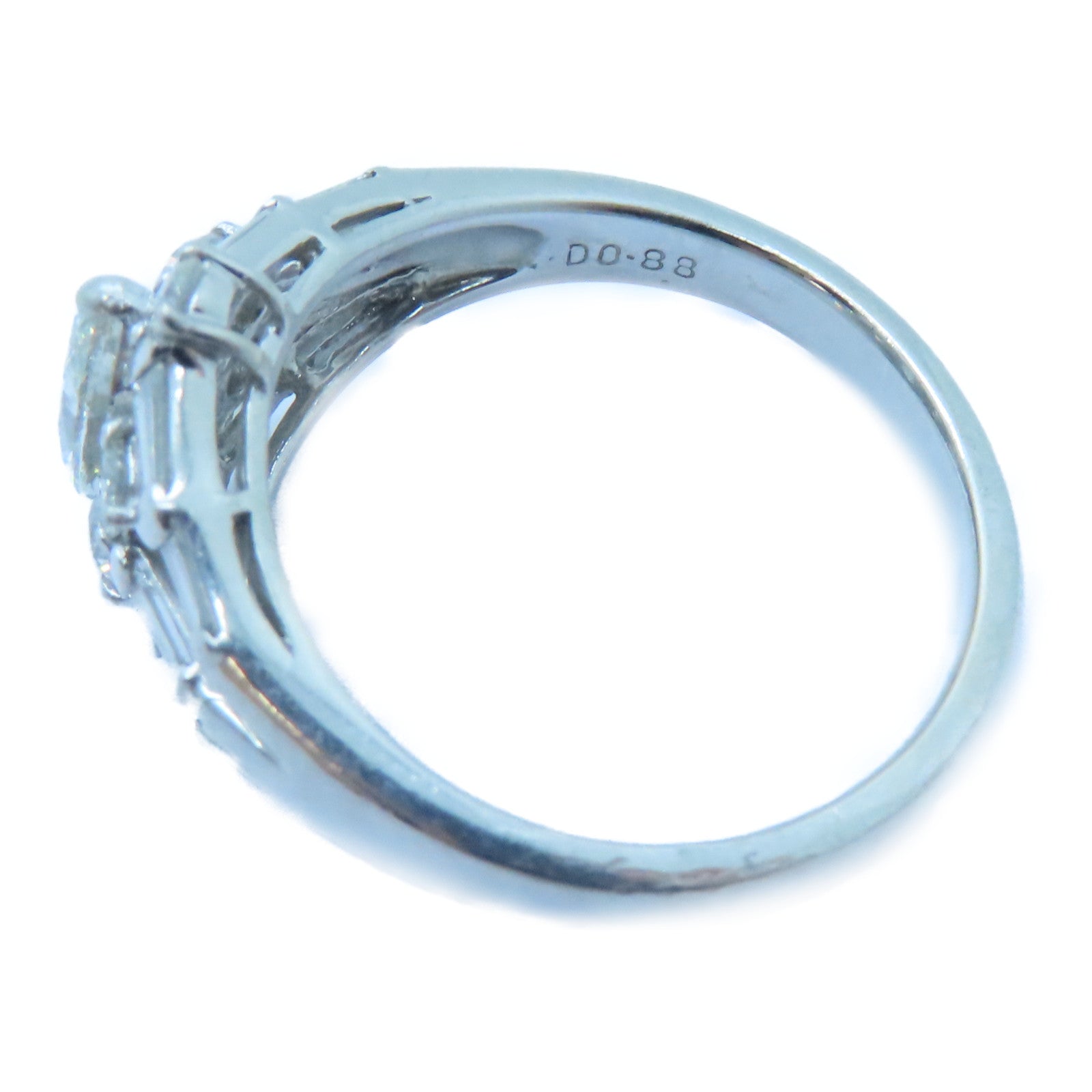 JEWELRY 【激減優惠】PT900鉑金Diamond Ring 0.876ct/0.88ct鑽石戒指US#9.25