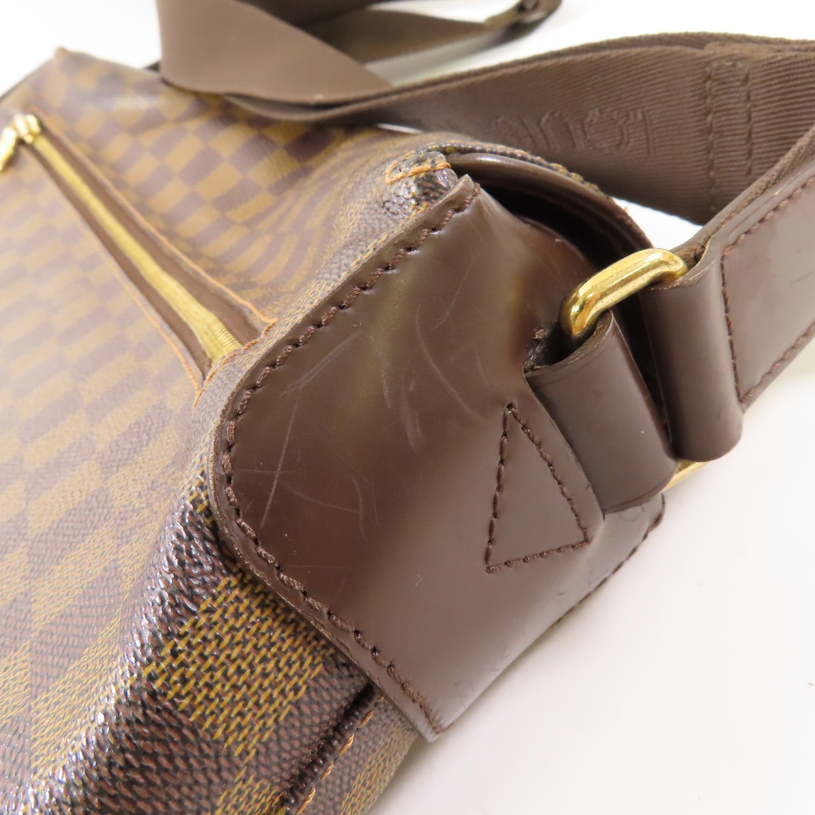 LOUIS VUITTON 【激減優惠】Damier Spencer Bag金扣肩背袋/斜挎包
