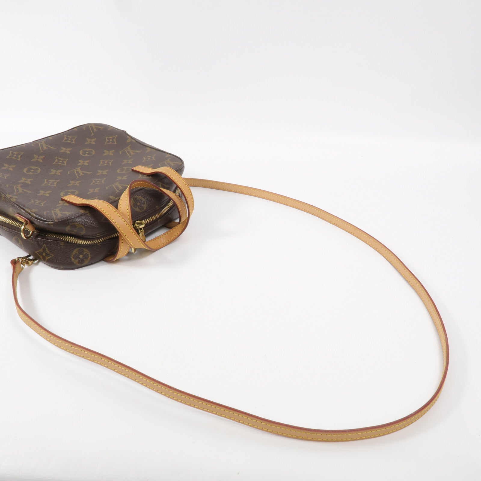 LOUIS VUITTON Monogram Spontini手挽肩背兩用袋
